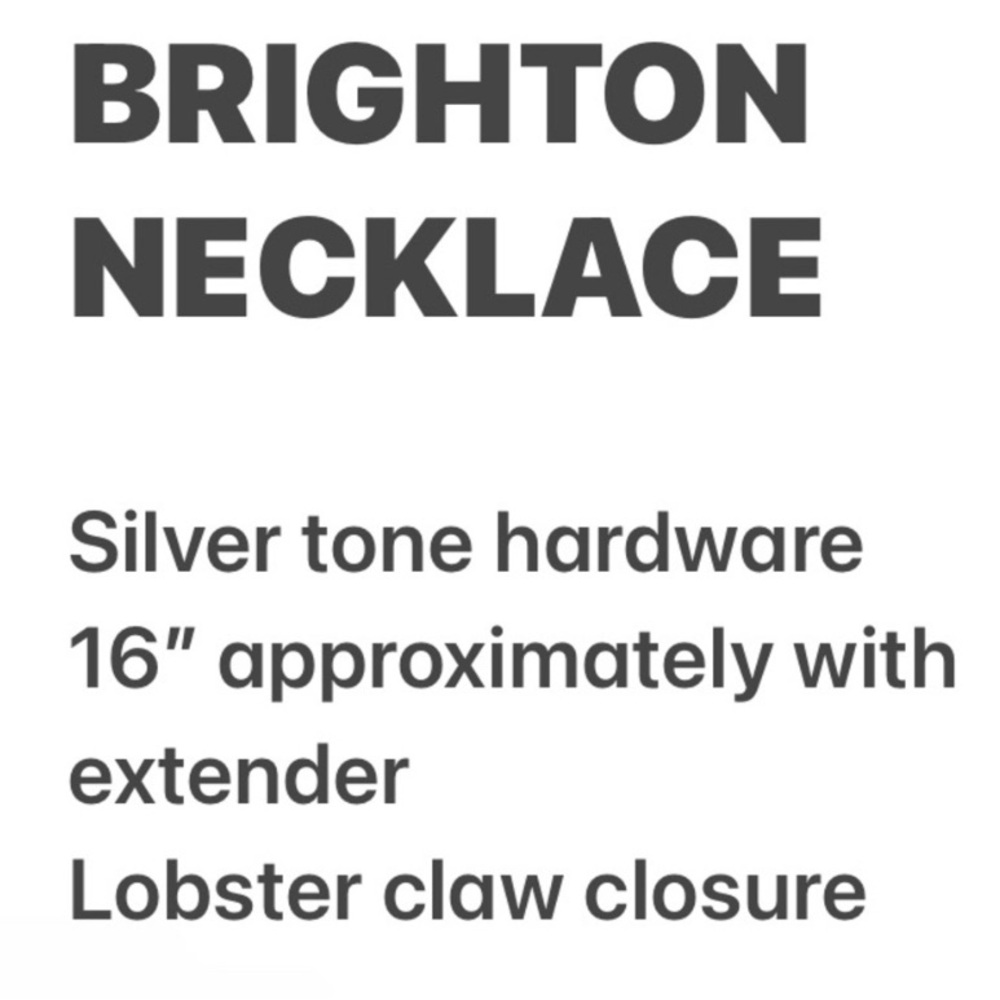 BRIGHTON  Swirl Necklace - Picture 2 of 6